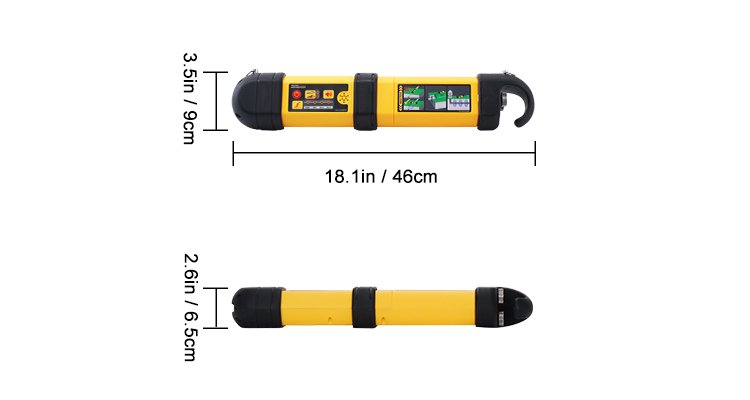 Dimensions de l'émetteur VM-550FF 1 watt